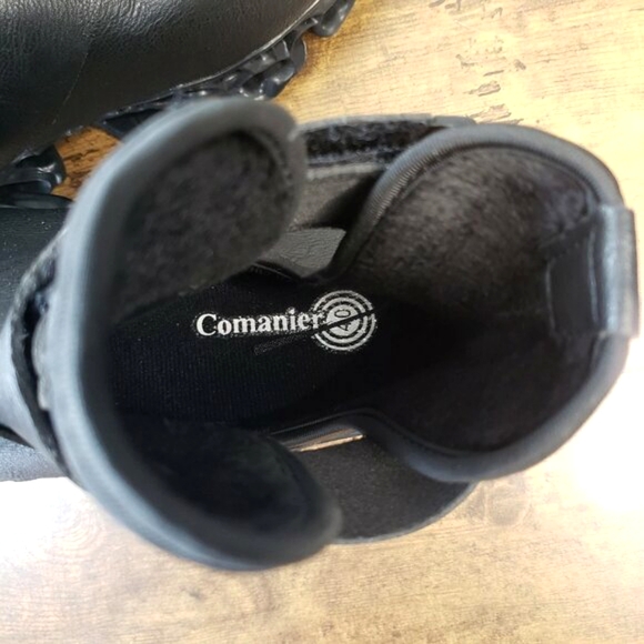 Comanier Black Blade futuristic 3D print style sneaker shoes - Picture 10 of 14